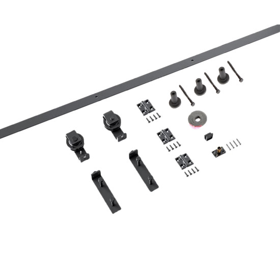 Μηχανισμός για σπαστή πτυσσόμενη συρόμενη πόρτα τύπου αχυρώνα